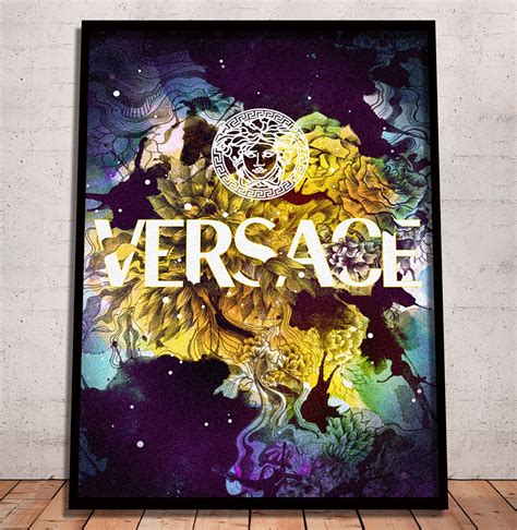 versace canvas art.